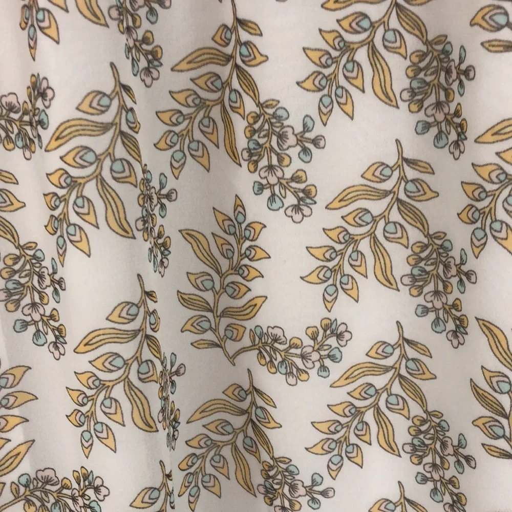 Loft lined print skirt with pockets xl 16 - Picture 2 of 9